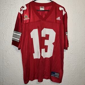 Ohio State Buckeyes OSU 2003 National Championship Maurice Clarett Adidas Jersey